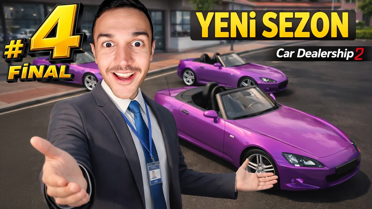 🏁 HONDA S2000 İLE MANİTAYI GEZDİRDİM | CAR DEALERSHIP 2 FİNAL #4