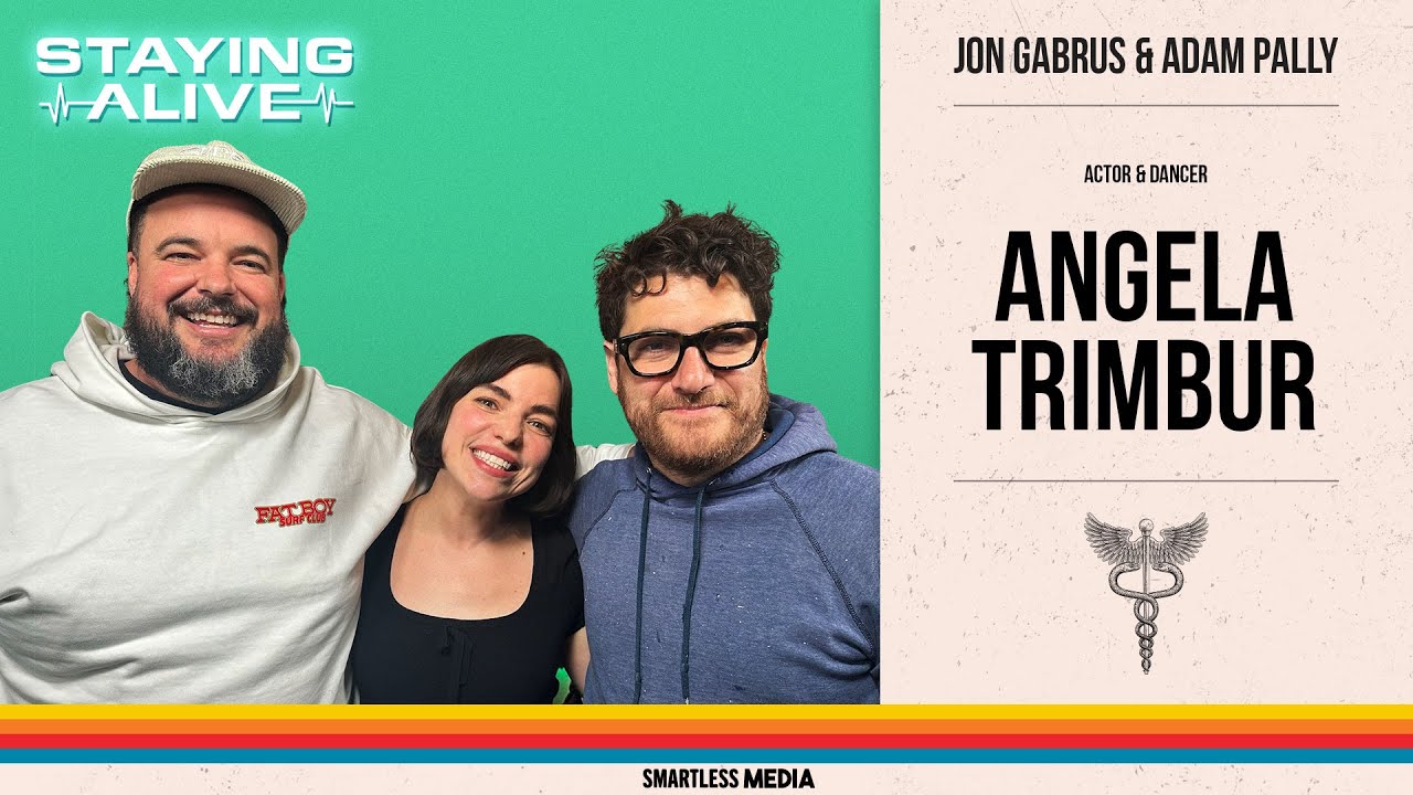 Staps & Cems (w/ Angela Trimbur) | Staying Alive with Jon Gabrus & Adam Pally - Ep 122