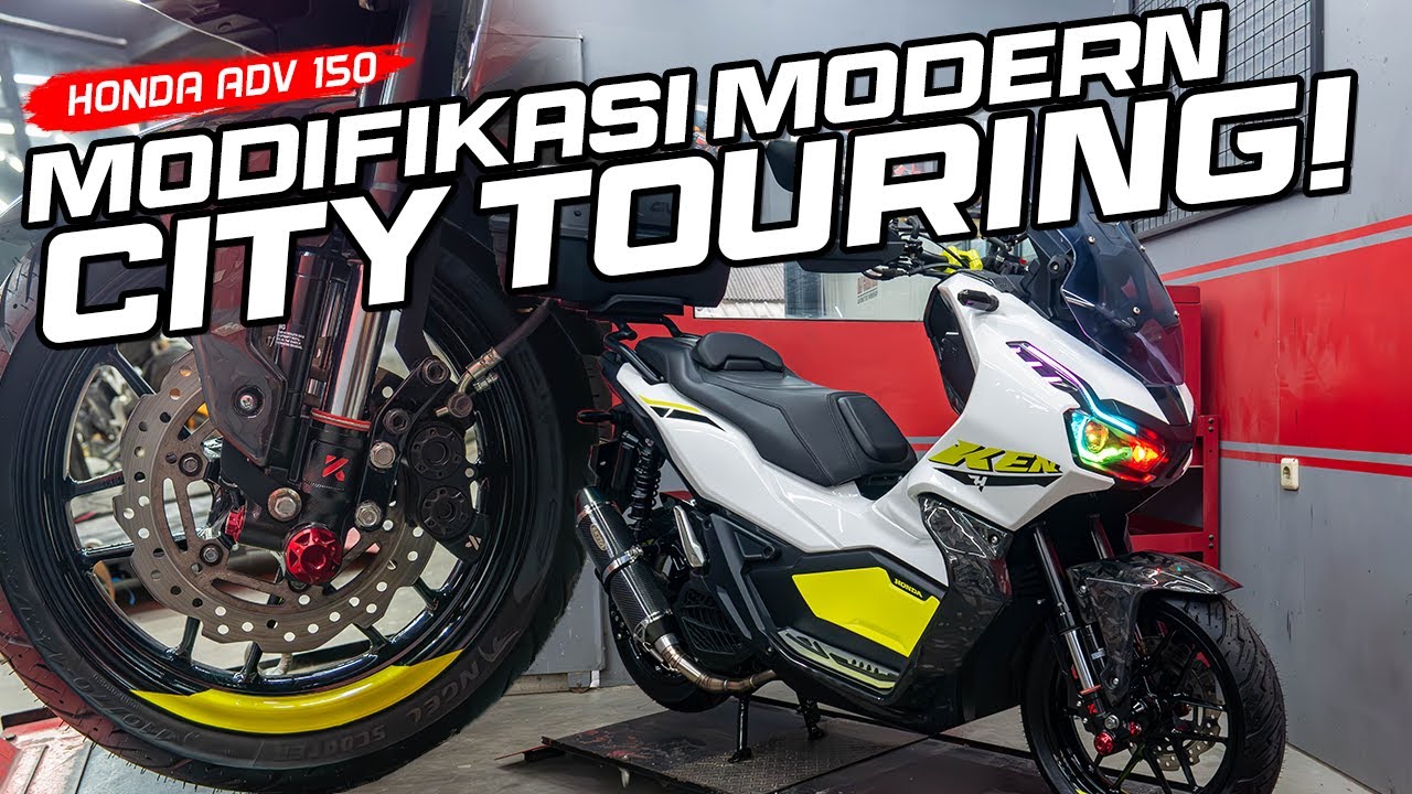 MODIFIKASI KAKI KAKI ADV TOTALITAS!! | Modifikasi Honda ADV 150