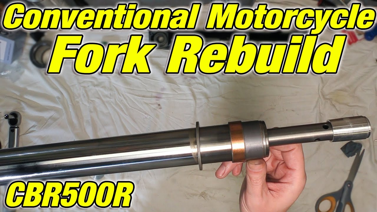 Honda CBR500R Conventional Fork Rebuild!