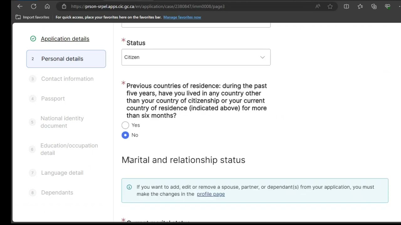 How To Online Apply Canada Permanent Residence Under Quebec Skilled Worker Step By Step