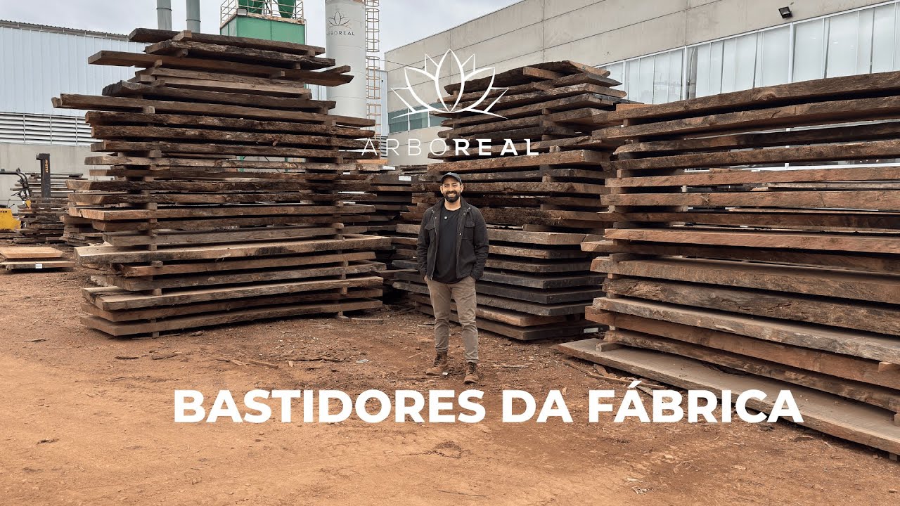 Como Nascem os Móveis Rústicos de Alto Padrão | Bastidores da Fábrica ArboREAL