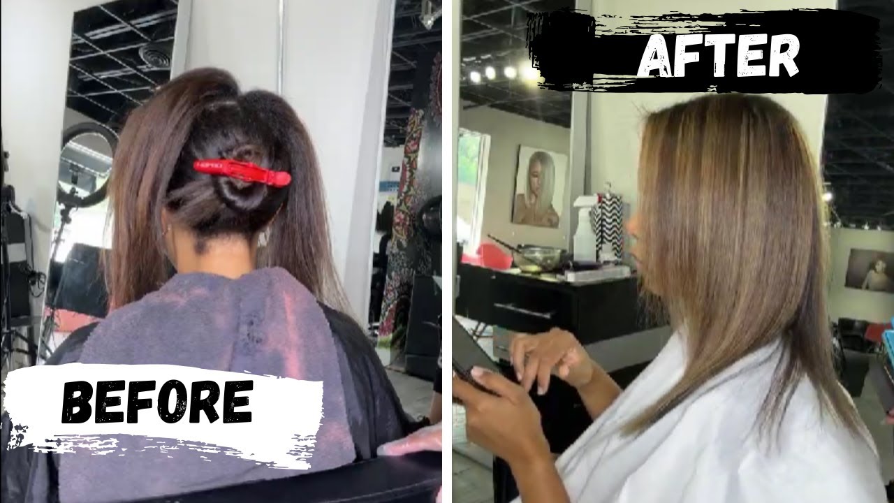 She Was In Need Of This Hair Color Transformation 🤎