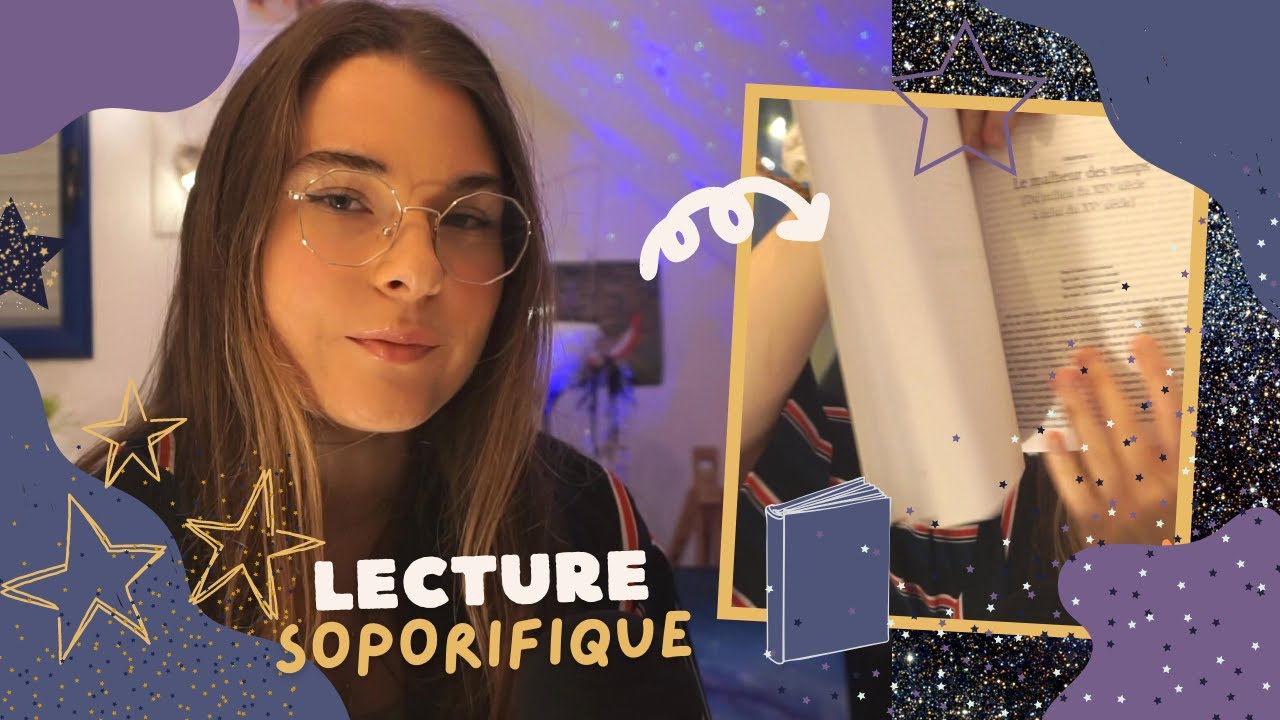 ASMR FR – LECTURE#4 Histoire de la France (tapping doux et rapide, pages turning)