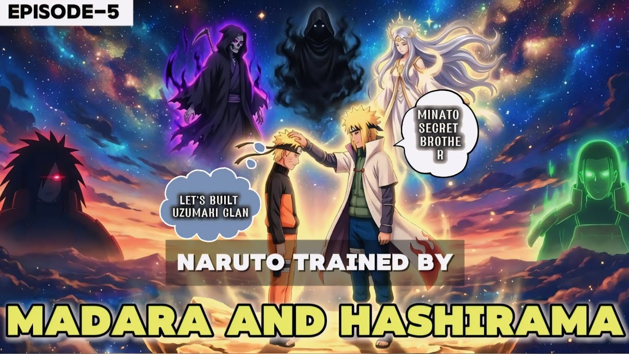 MINATO'S BROTHER | WHAT IF NARUTO TRAINED BY MADARA AND HASHIRAMA PART-5| SENIMAX 