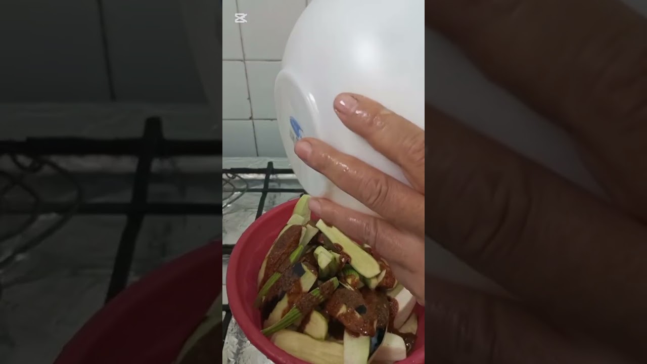 صينية بذنجان وكوسة بخلطة تحفة 