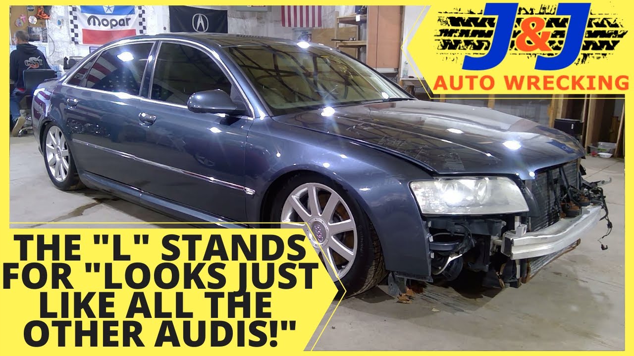 Accidental Low Rider?! 2005 Audi A8L 4.2L Test Video L5AU428