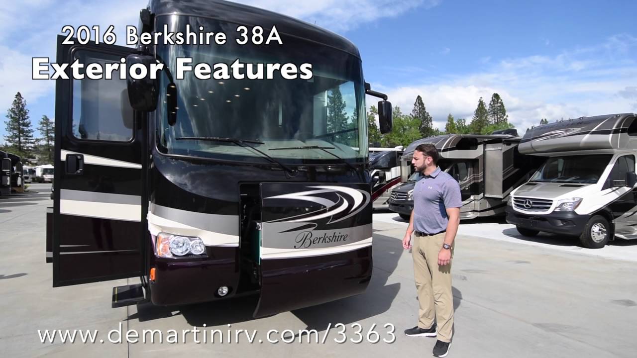 2016 Forest River Berkshire 38A Class A Diesel Motorhome Full Walk Through Review