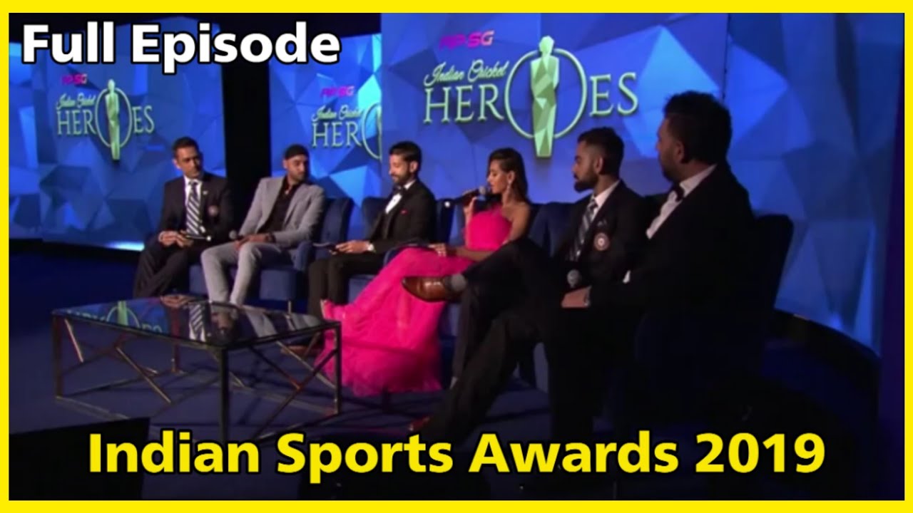 Indian Cricket Heroes 2019 &bull; Full Award Ceremony - Kohli,Dhoni,Rohit,Pandya [HD]