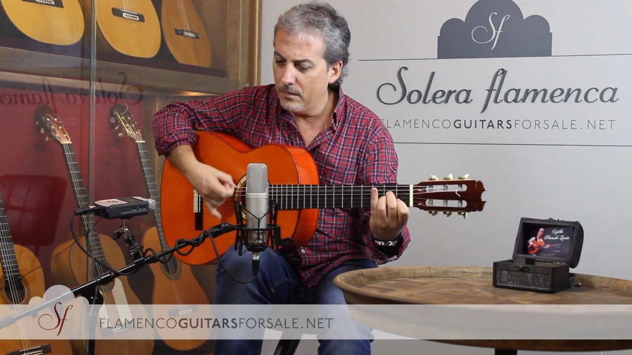 Conde Hermanos A26 2003 flamenco guitar for sale played by Pedro Javier Gonz&aacute;lez