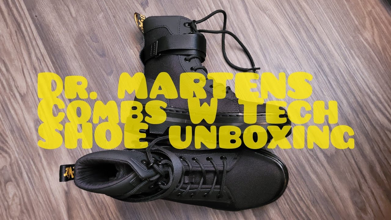 Dr. Martens Combs W Tech // Shoe Unboxing