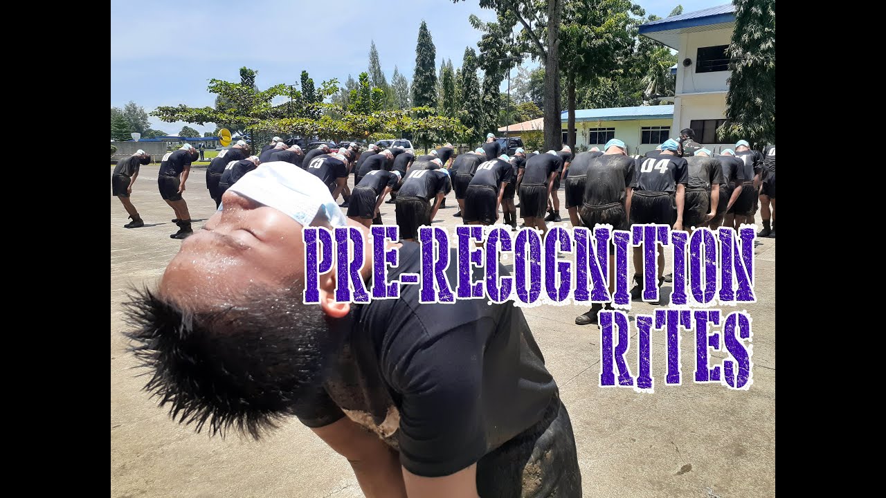 Pre-Recognition Rites - PAF OCC CL-2020 and POTC CL-2020