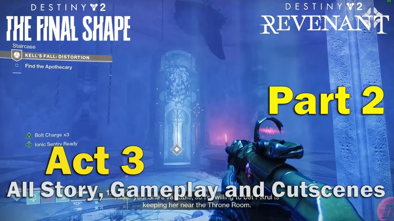Finding A New Apothecary Revenant Act III Part 2 DESTINY 2