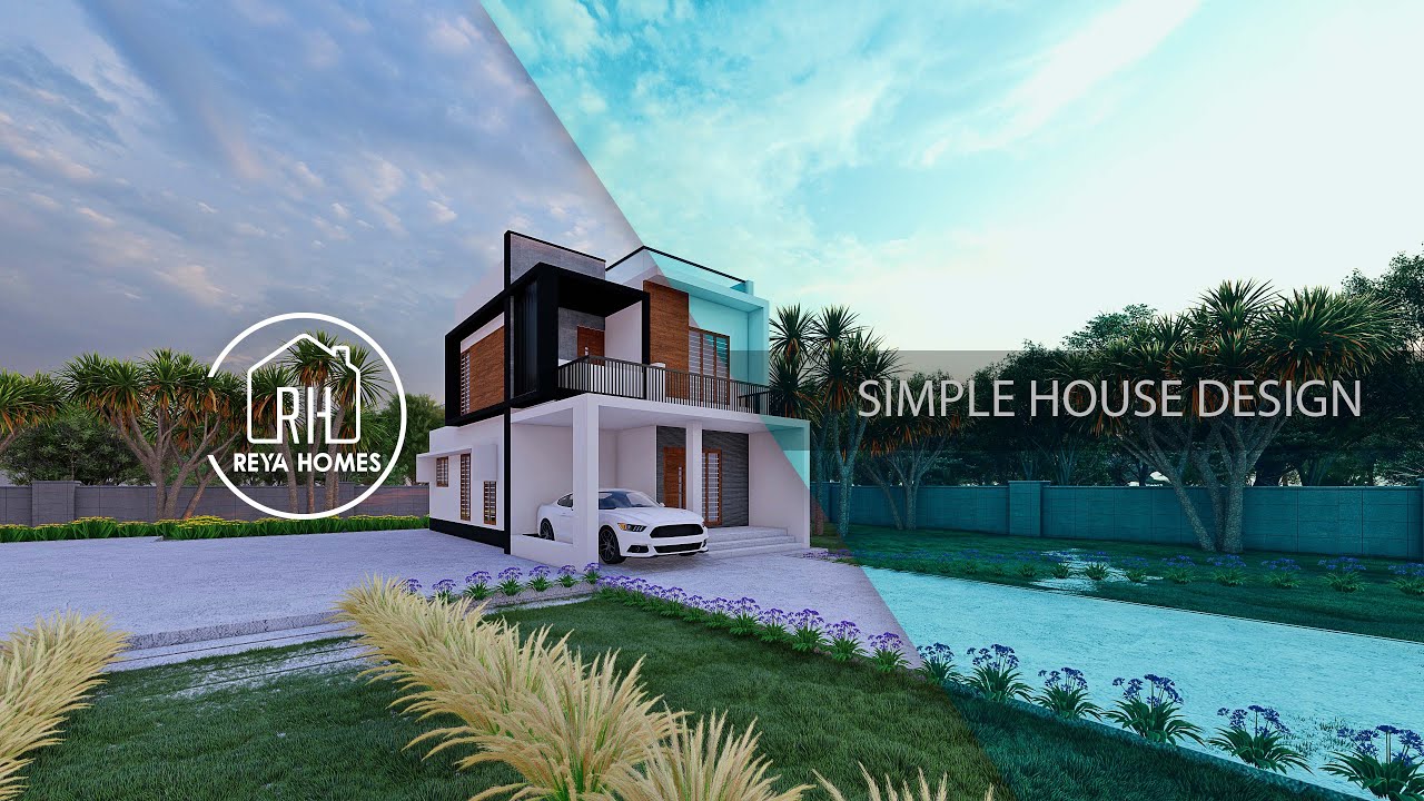 Simple 2 Storey House Design(135 SQM)