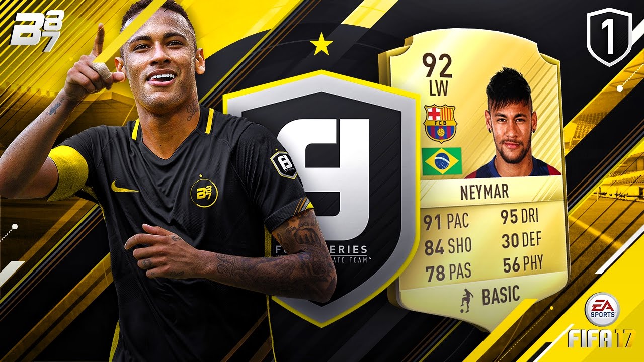 F8TAL NEYMAR!! LETS BEGIN! | FIFA 17 ULTIMATE TEAM #1