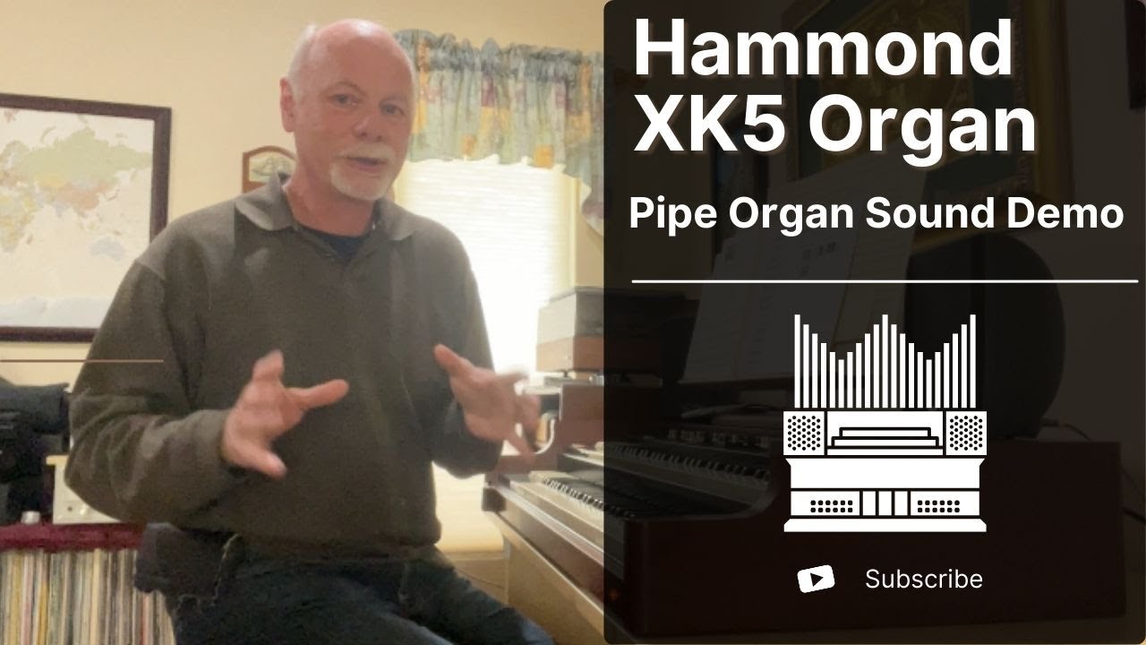 Hammond XK5 | Демонстрация звуков духового органа