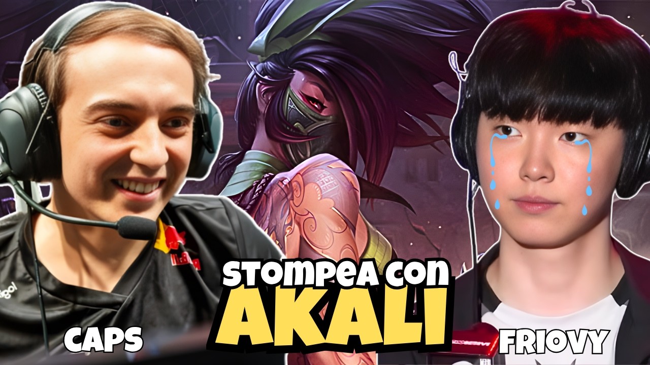 Caps en modo dios con AKALI vs chovy 😱