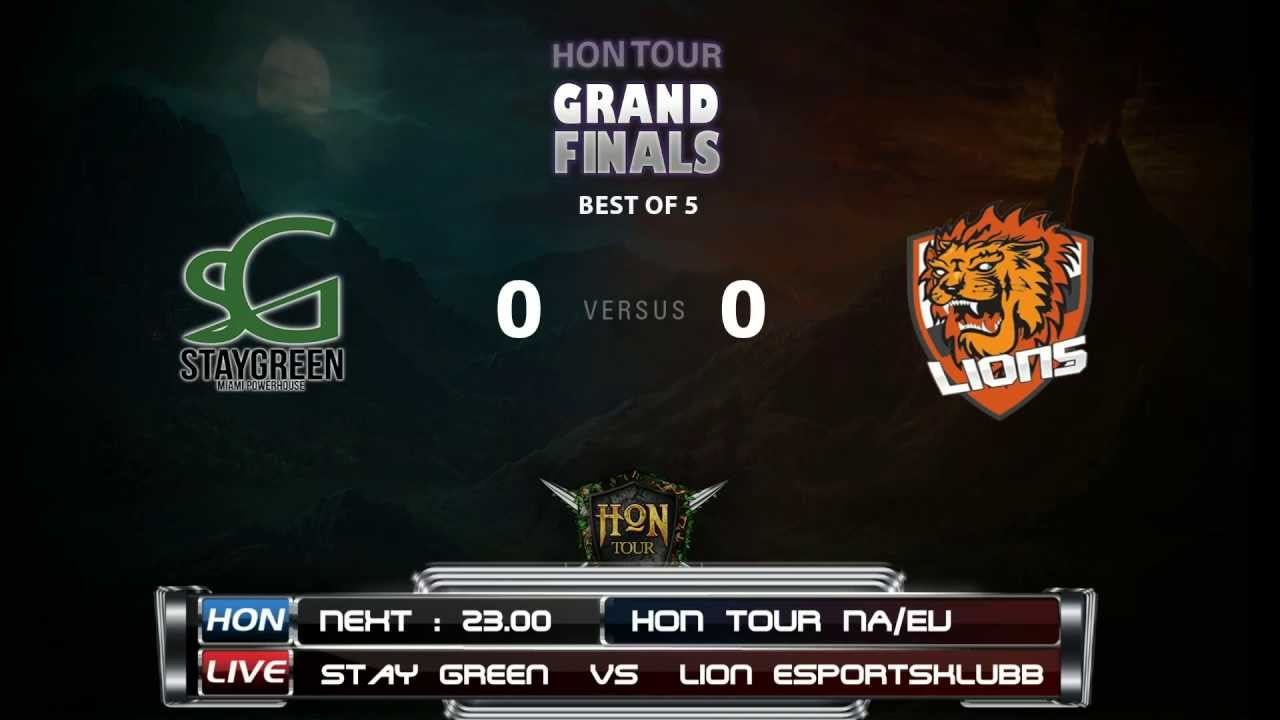HoN Tour Grand Finals in Las Vegas Day1 # Stay Green VS Lions