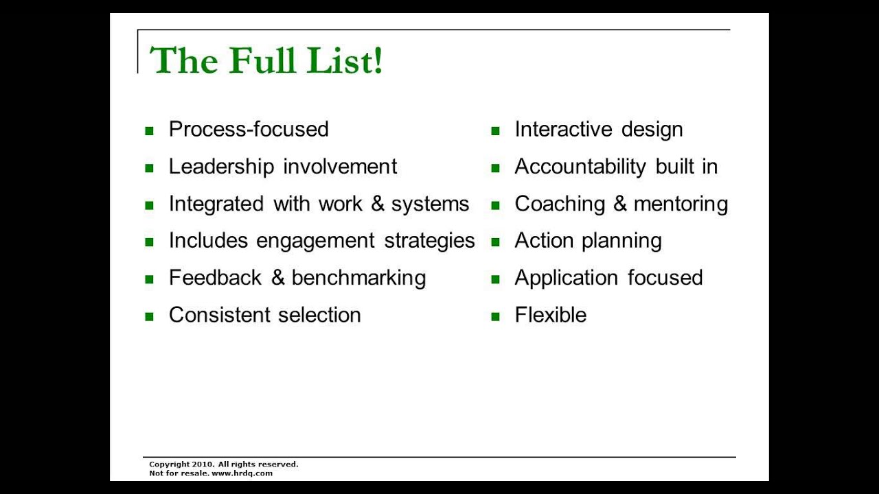 HRDQ Webinar: Ten Ways to Develop Remarkable Leaders