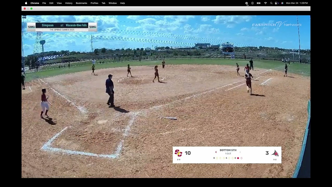15Mar25 Caelynn Obleton Highlights vs Wisc River Falls College