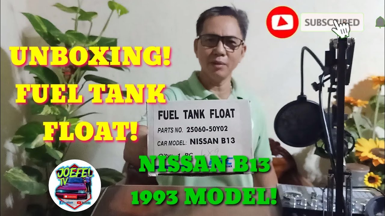 UNBOXING! FUEL TANK FLOAT! NISSAN B13 1993 MODEL! (@Joefel tv)