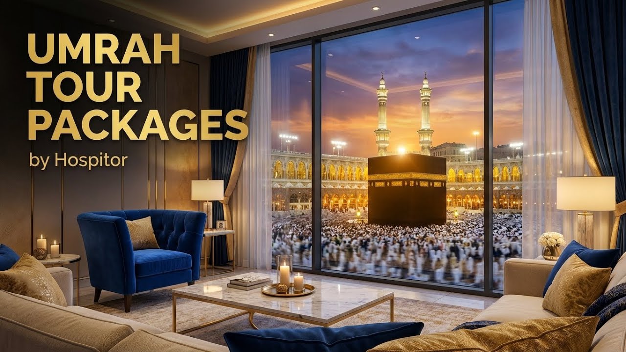 Umrah Tour Packages 🕋✨ by Hospitor ✨🕊️ || Umrah Package Tour || Umrah Step by Step Video