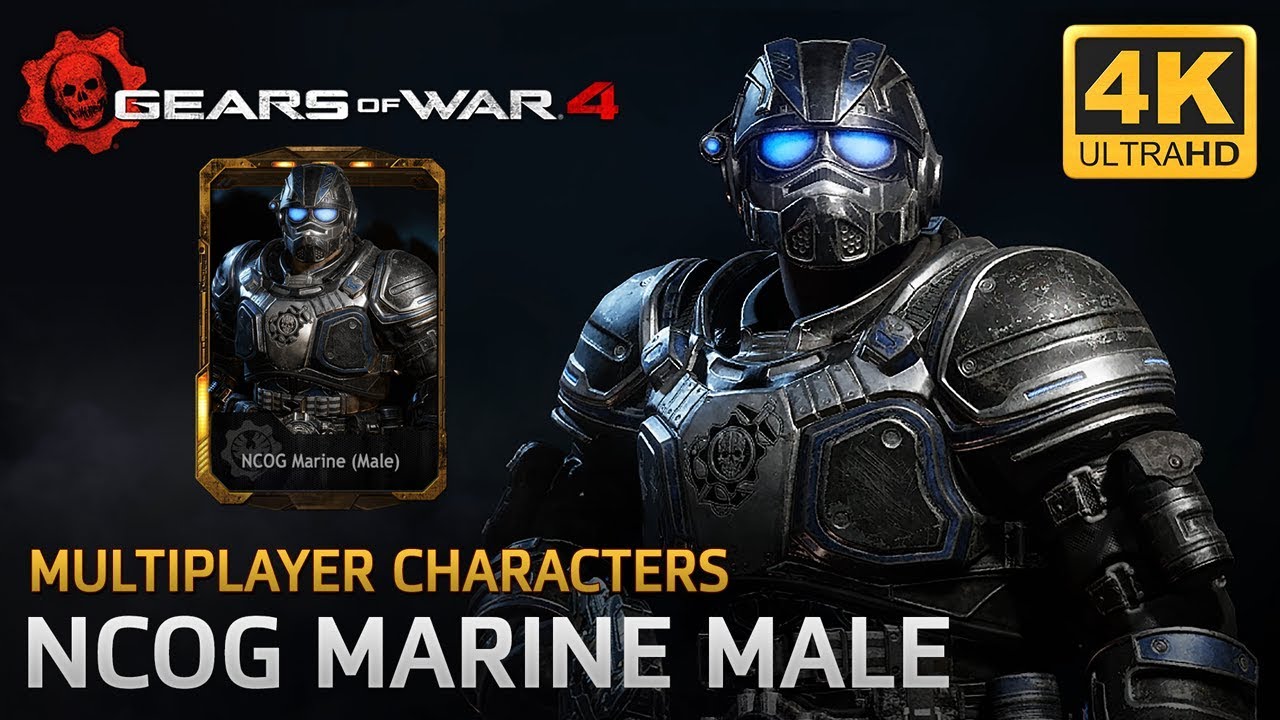 Gears of War 4 - Multiplayer Characters: NCOG Marine Male