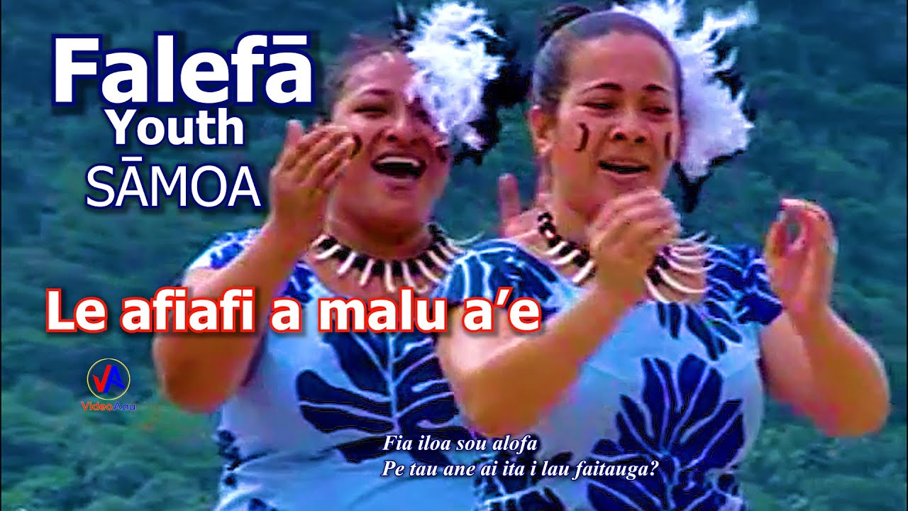 FALEFA Youth (Sāmoa) : Le afiafi a malu a'e (with lyrics)