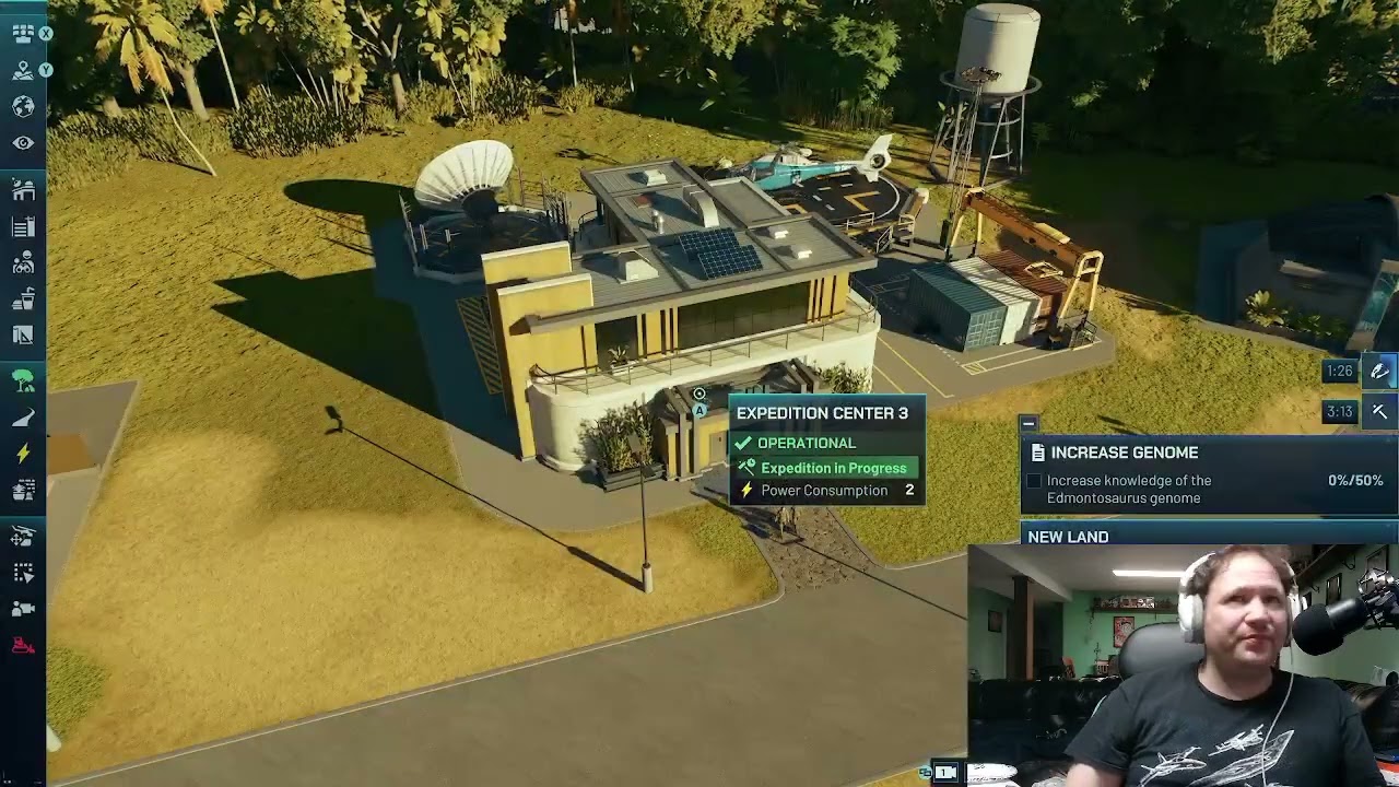 Jurassic World Evolution 3: Expand genetics.  Let's Play Tuesday!