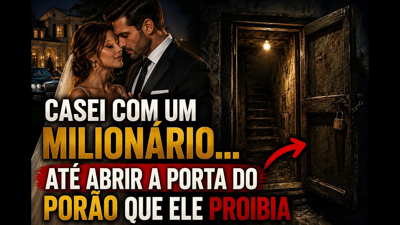 CASEI COM UM MILIONÁRIO E DESCOBRI O SEGREDO DO PORÃO..
