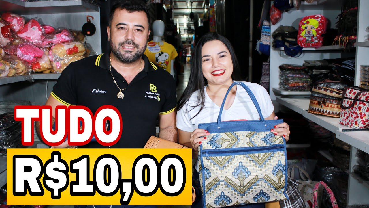 Bolsas R$ 10,00 na 44 | Goiânia