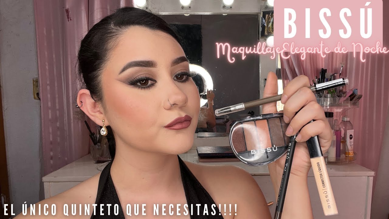 Bissu Maquillaje de Noche + Mis Favoritos|Maquillaje Económico✨