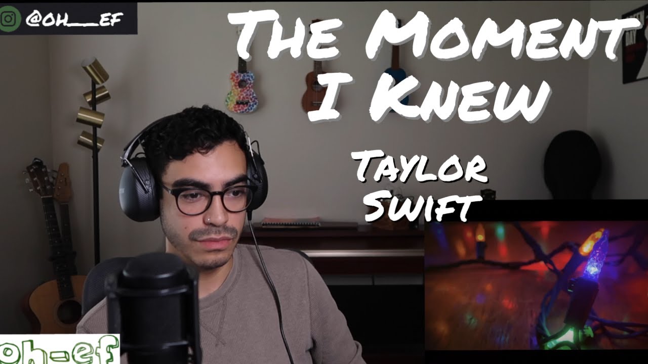 Taylor Swift | The Moment I Knew | |TV | REACTION