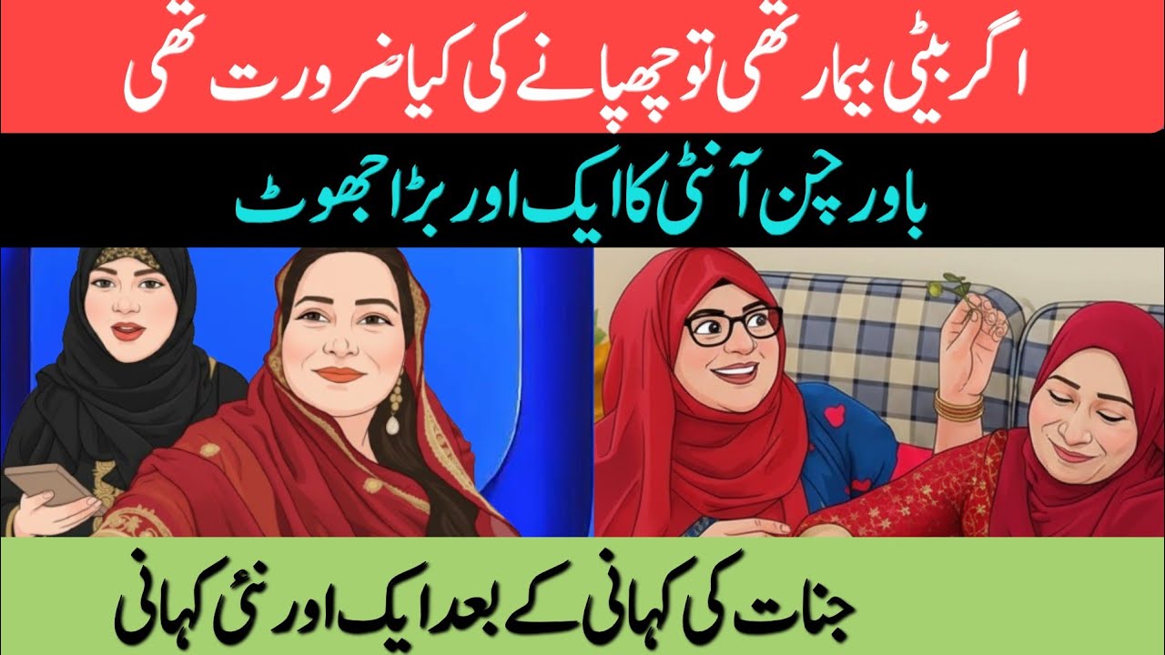 | Agar beti bimar thi to chupane ki kya zarurat thi | Bawarchan aunty ka ek Aur Bada jhooth |  jinna
