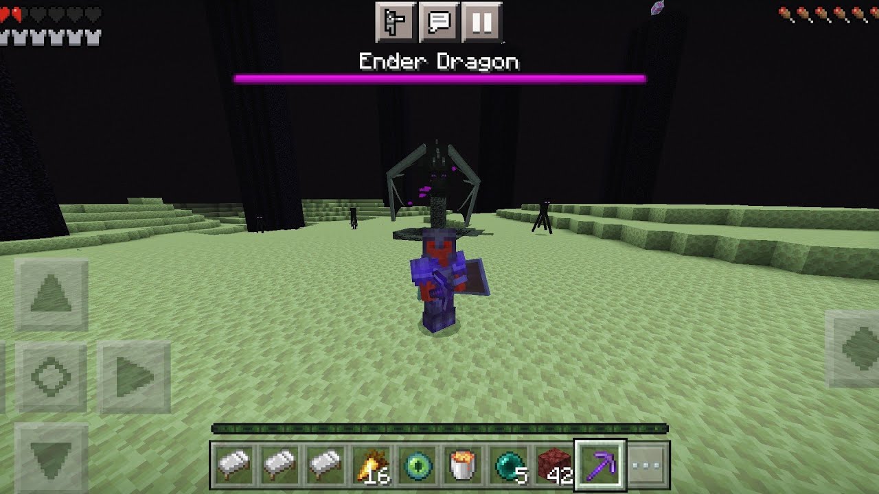 How to beat the ender dragon in new version Minecraft Trial