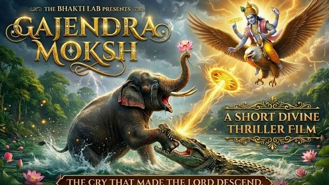 Gajendra Moksha | The Cry That Made Lord Vishnu Descend | A Divine Thriller Film | गजेंद्र मोक्ष |