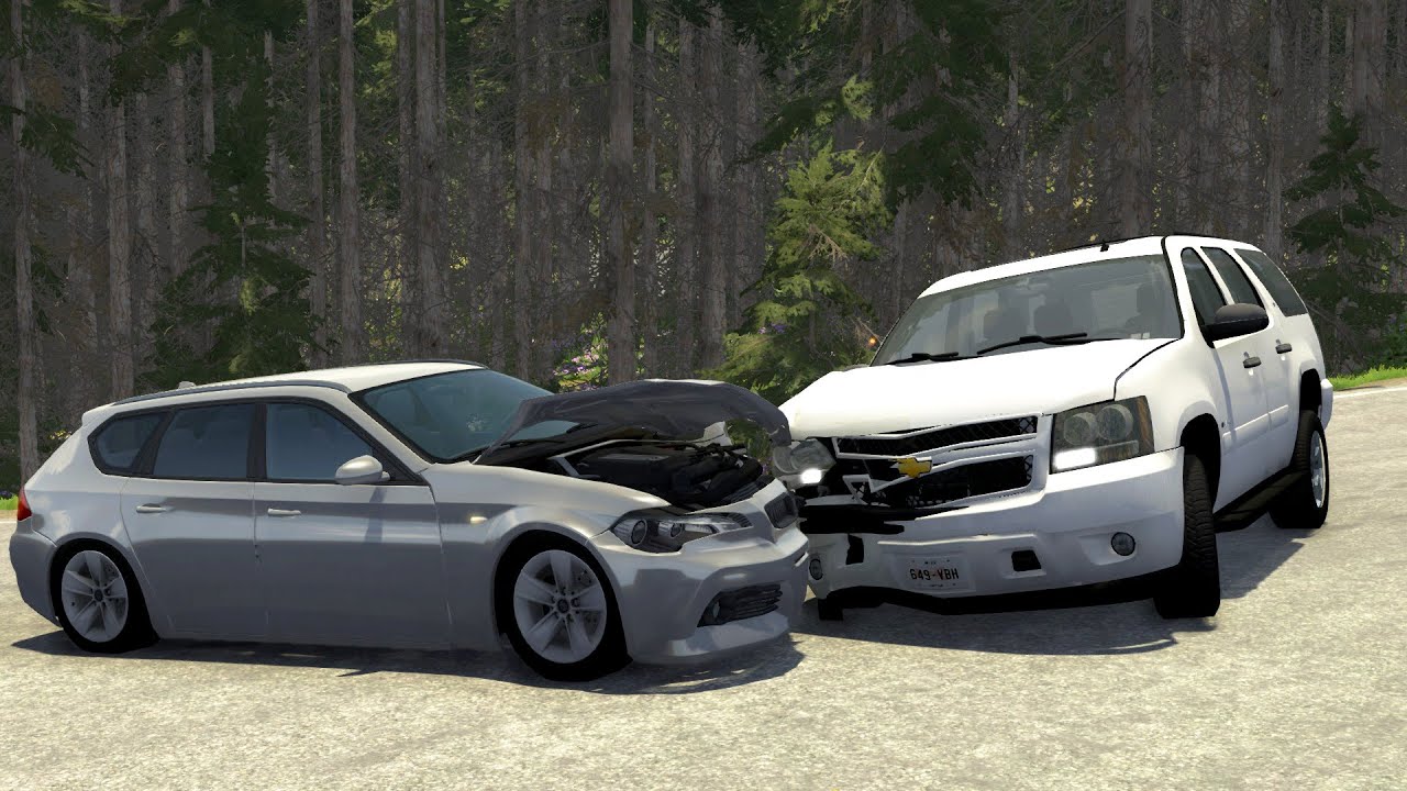 Dash Cam Car Crashes Compilation #23 - BeamNG.Drive