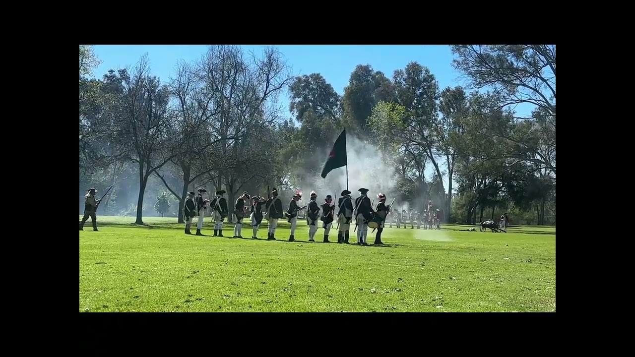 Revolutionary War Reenactment in Huntington Beach, CA