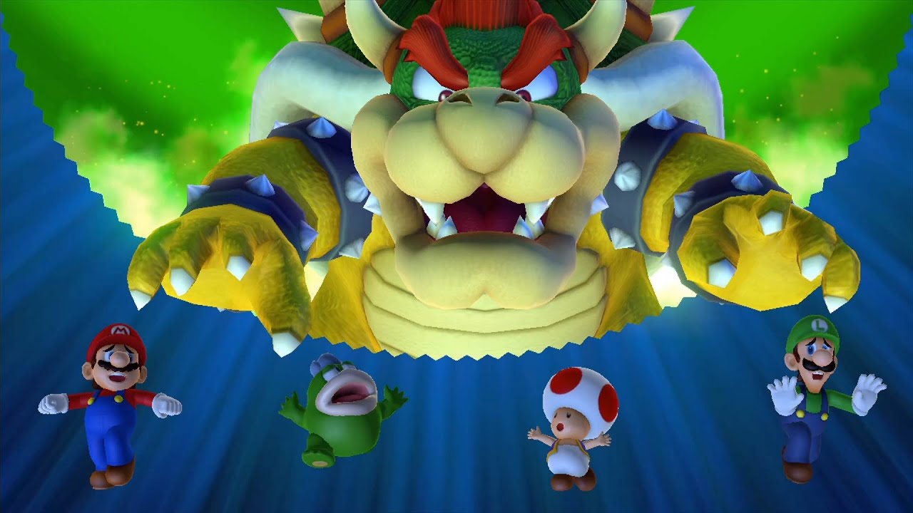 ハラハラキャッスル |【マリオパーティ10】マリオ、ガボン、キノピオ、ルイージ vs クッパ(マスター難易度)
