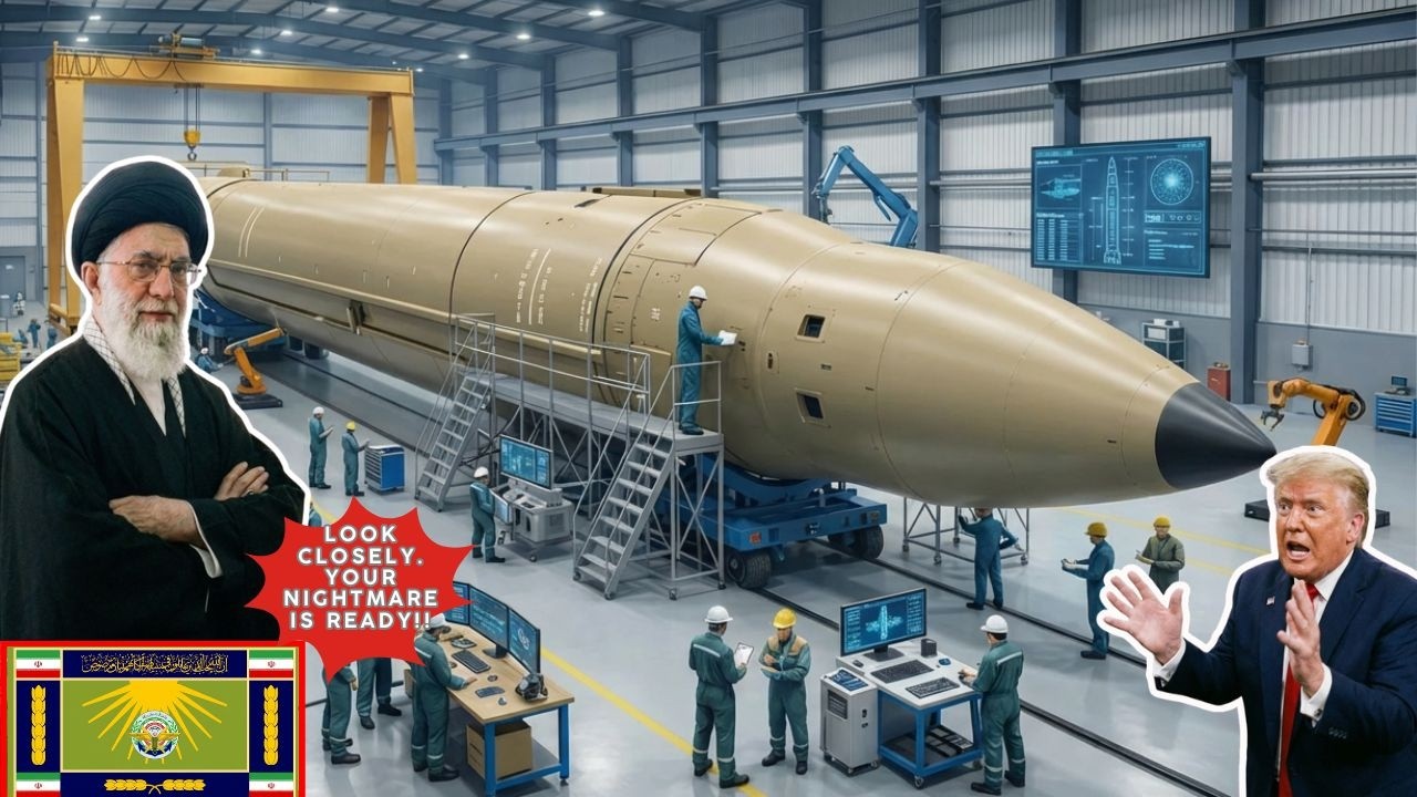 Inside Iran's Qiam-1 SRBM Plant: How Cheap Mass Production Dooms Israel (Full Process)