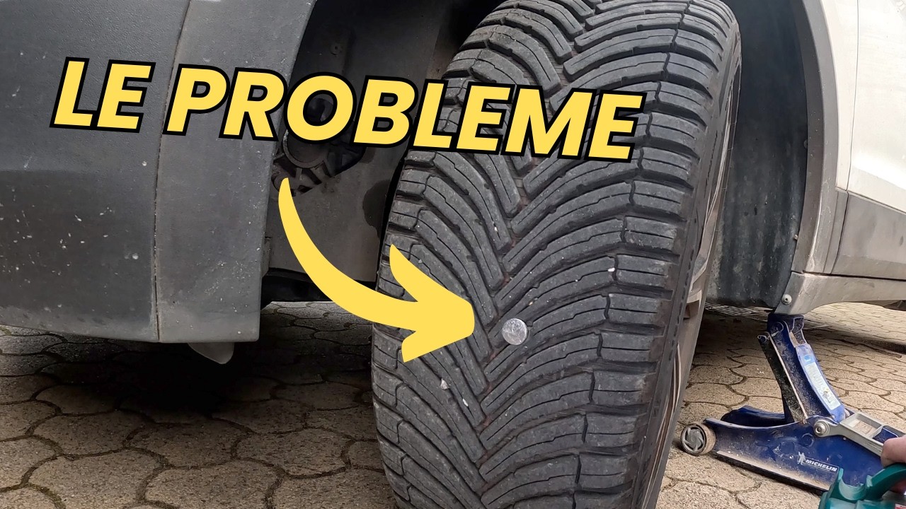 Comment réparer un pneu de voiture crevé soi-même? C'est facile!