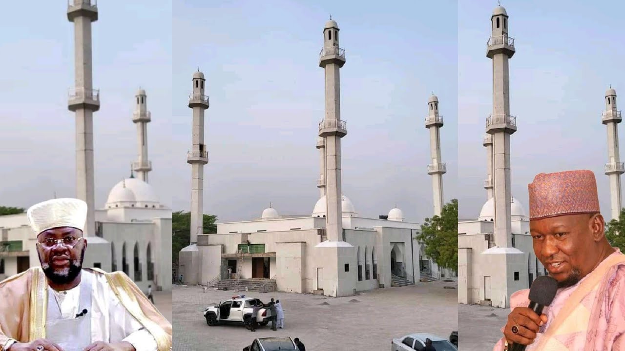 Kalli Katafaran Masallacin da Kungiyar Izala (JIBWIS) ta gina a Abuja, karkashin jagorancin Balalau