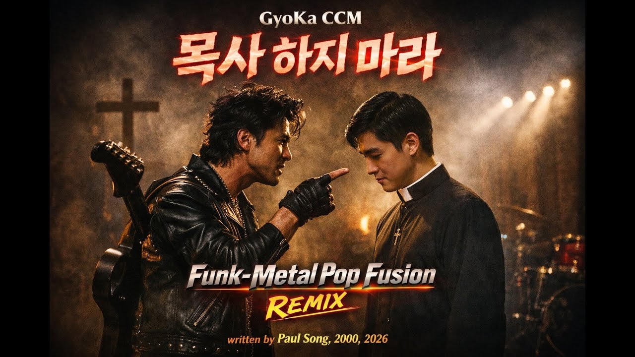 목사 하지 마라(Funk Metal Pop Fusion 버전) written by Paul Song, 2000, 2026 #사명 #목사 #신학 #사명자 #세속화 #부자신자