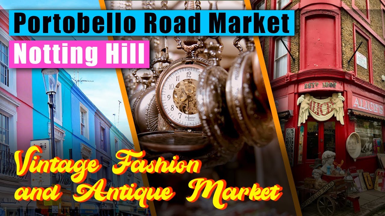 Attiaz | A trip to London's Portobello Road Market | Antique & Jewelry | Urdu & Hindi