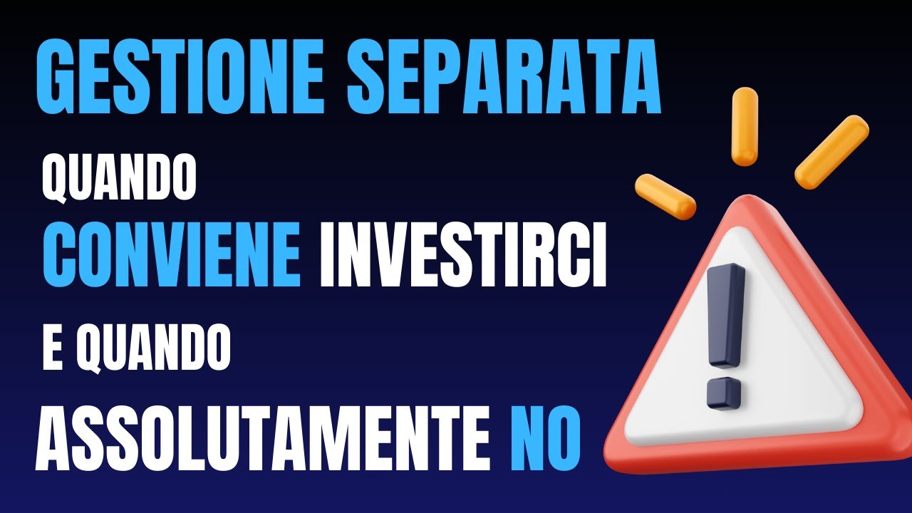 Assicurazione gestione separata conviene?