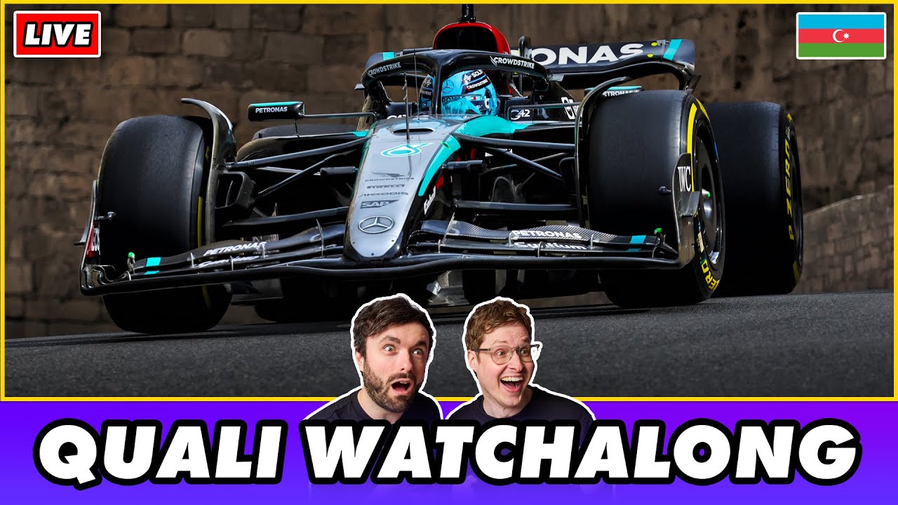 2025 F1 Azerbaijan Grand Prix Qualifying Watchalong