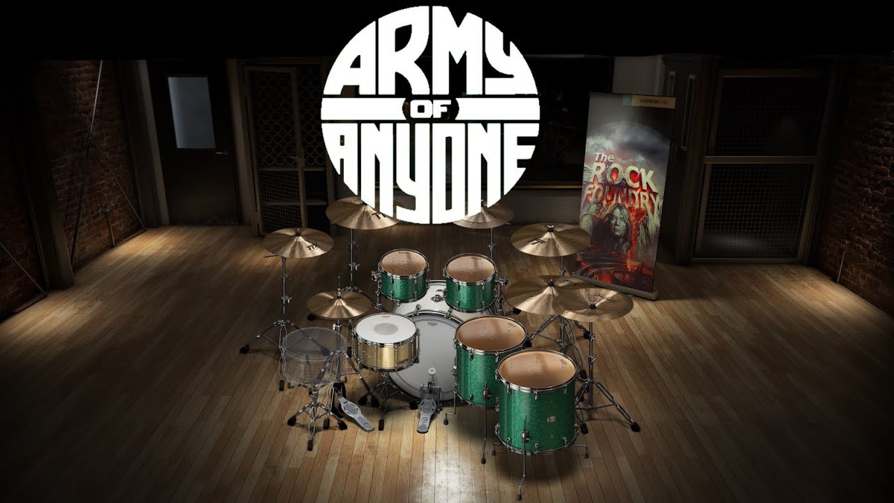 Army of Anyone - Goodbye only drums midi backing track