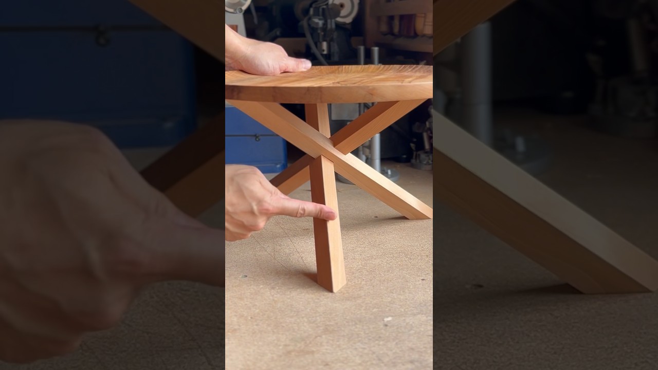 実は棒3本でテーブルの脚が作れます #shorts