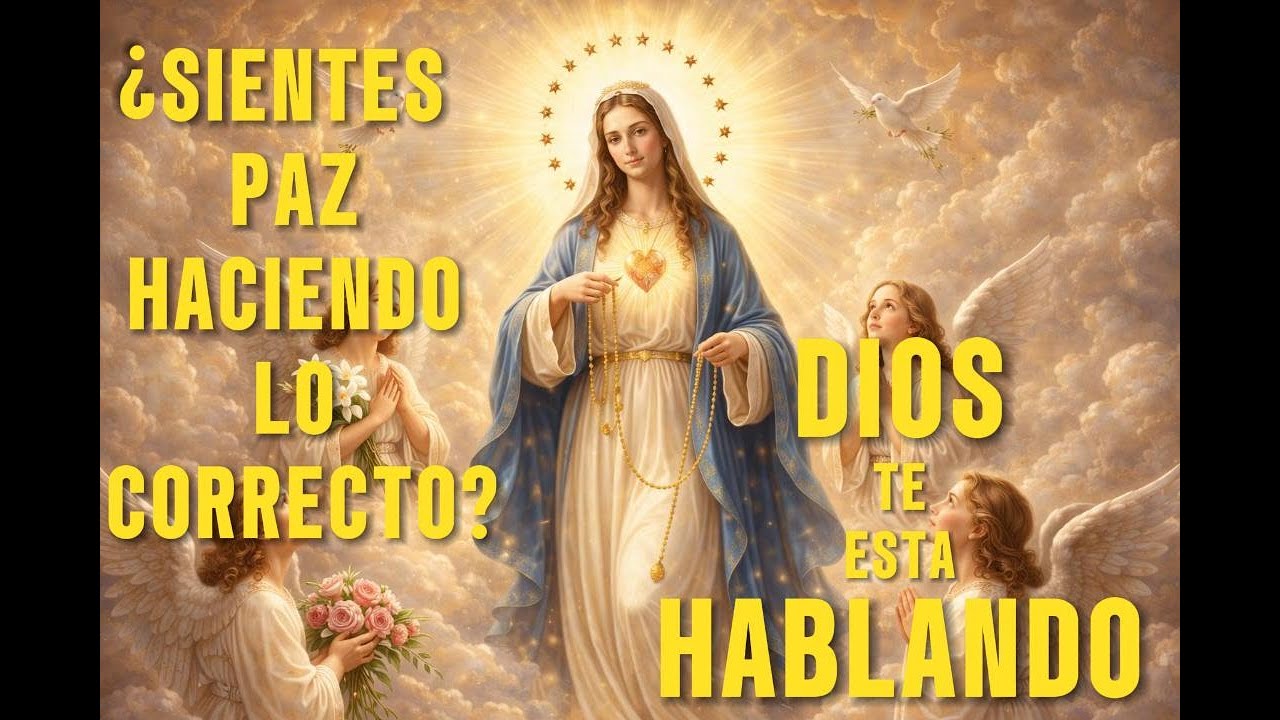¿La PAZ después de DECIDIR es SEÑAL de DIOS? 🙏 Rosario