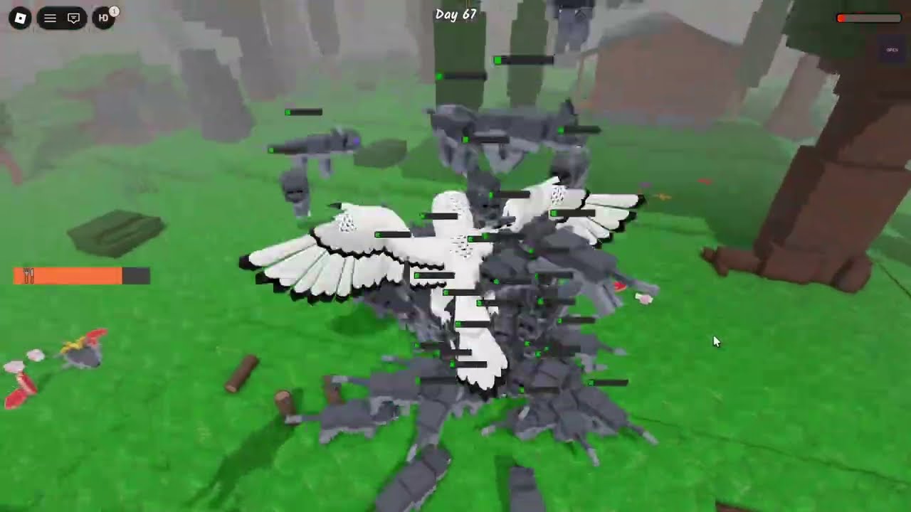 DEER vs 1,000,000 WOLVES in 99 Nights in the Forest (Roblox)
